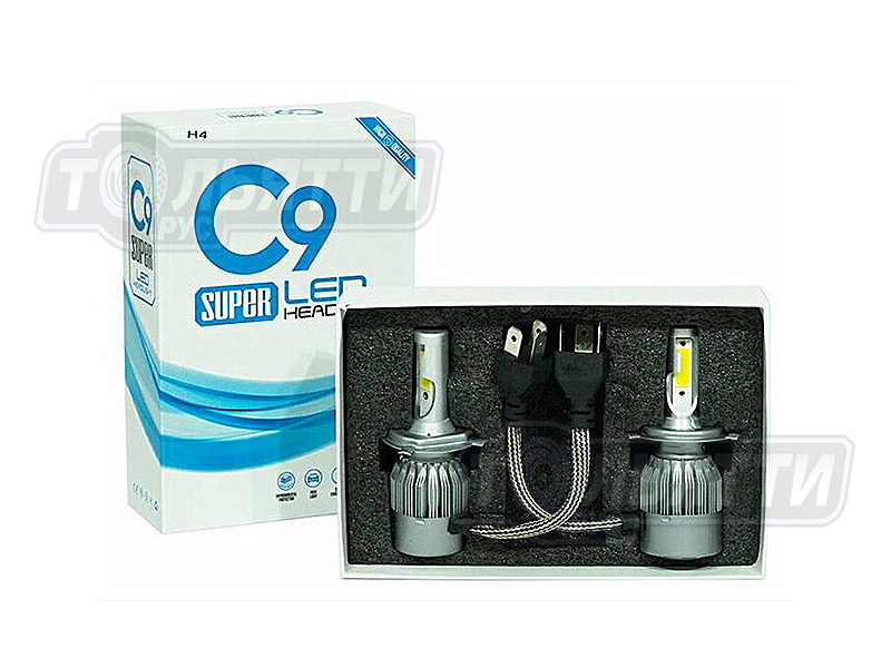 Светодиодные лампы C9 H4 LED Headlight
