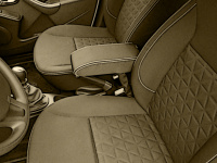 Рено логан-ПБ (Renault-PB) на сиденье с регулировкой по высоте и подушкой безопасности (Логан, Сандеро, Даст